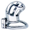 CockLock Cage de chasteté en métal Royal Steel 7 x 3cm